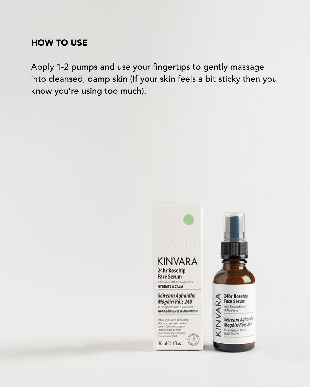 24 Hr Rosehip Face Serum 30ml