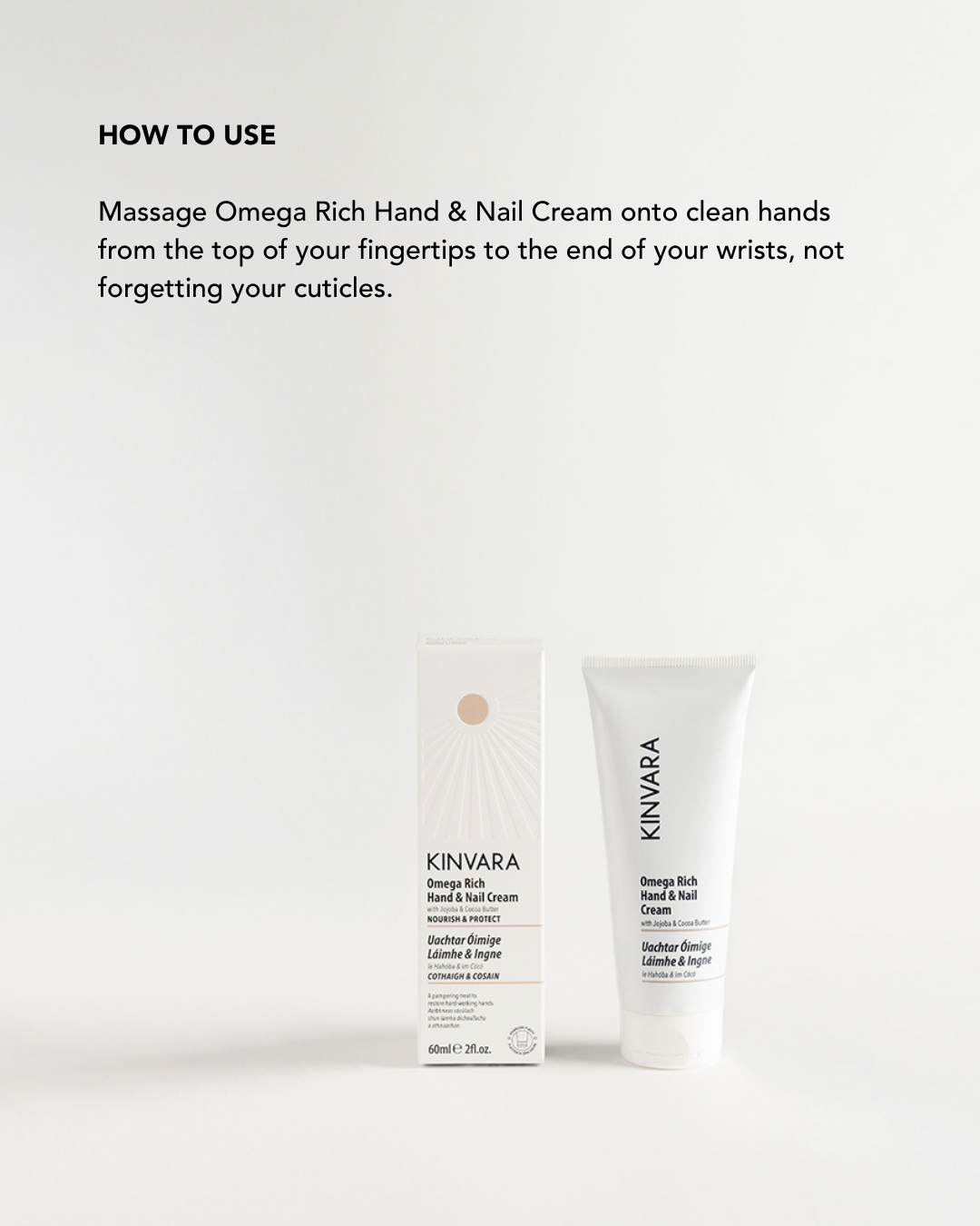Omega Rich Hand & Nail Cream