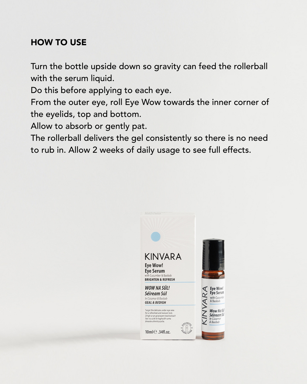 Eye Wow! Eye Serum 10 ml with Active Rosehip Day Cream 60ml