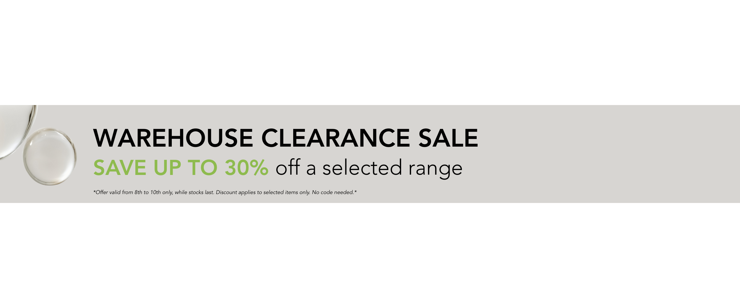 Clear Out Sale