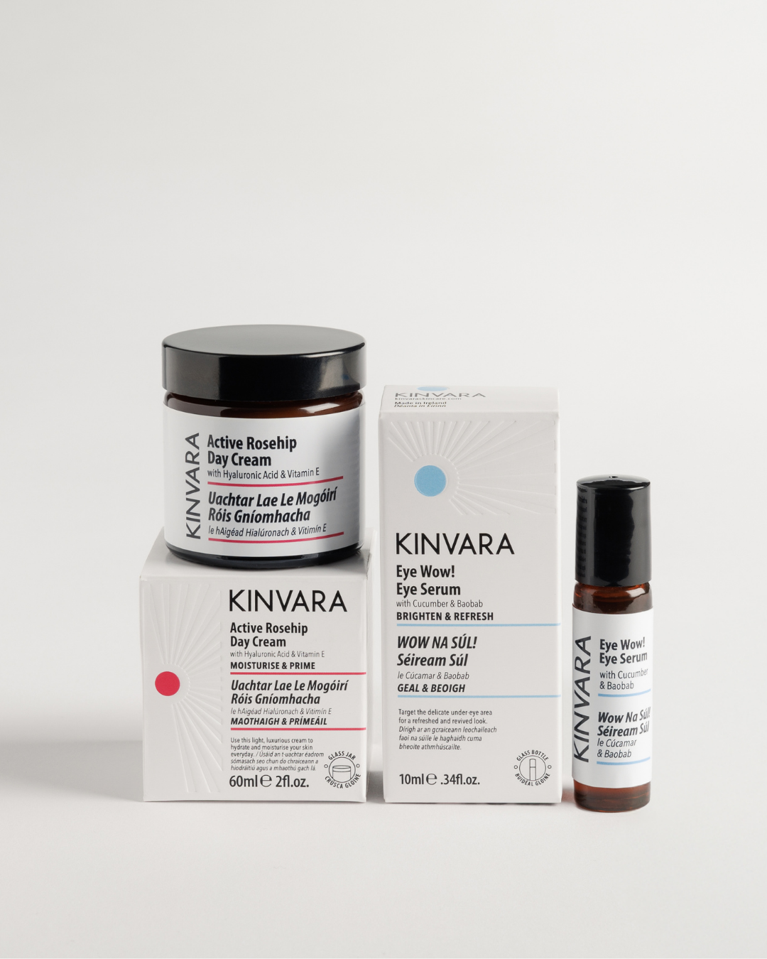 Eye Wow! Eye Serum 10 ml with Active Rosehip Day Cream 60ml